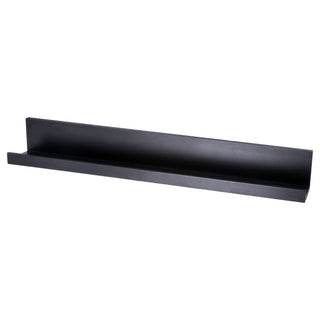 Bilderleiste weiß/schwarz 58cm MDF Leiste Brett Wandregal Regal Board Wandboard Schweberegal