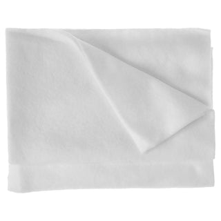 Schneeteppich 120x80cm 115g weiß Polyester Teppich Winterdekoration Schnee Kunstschnee Schneematte