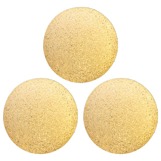 1/3x LED Dekokugel Ø:10cm/15cm Lampe Stimmungslicht Gartendeko Licht Leuchte Kunststoff Crinkledesign batteriebetrieben