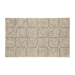 Tischset 4er Set Filz Flechtoptik 46x28cm 4 Farben Tischdekoration Platzdecken Filzuntersetzer Platzset