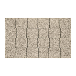 Tischset 4er Set Filz Flechtoptik 46x28cm 4 Farben Tischdekoration Platzdecken Filzuntersetzer Platzset