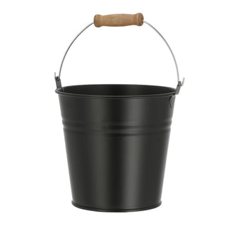 Eimer mit Holzgriff 16/26cm Farbwahl verzinkt Eimer Wassereimer Blecheimer Kübel Garteneimer
