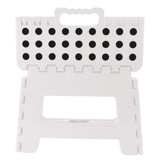 Klapphocker Haushaltshocker weiß 32x25x22cm Schemel Hocker Klapphocker Tritthocker Campinghocker