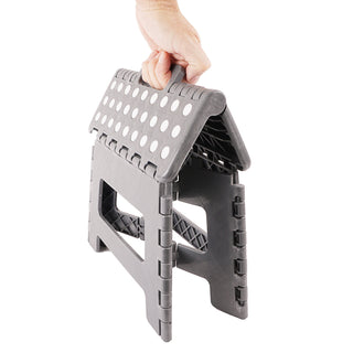 Klapphocker Haushaltshocker weiß 32x25x22cm Schemel Hocker Klapphocker Tritthocker Campinghocker