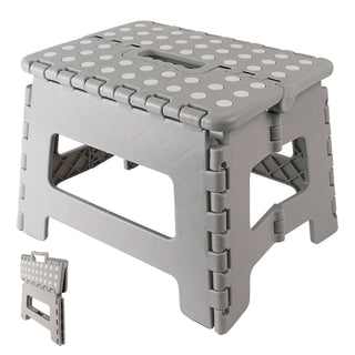 Klapphocker Haushaltshocker weiß 32x25x22cm Schemel Hocker Klapphocker Tritthocker Campinghocker