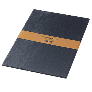 1/2/6x Schieferplatte 45x30cm Tischuntersetzer Steinplatte Servierplatte Untersetzer Naturstein