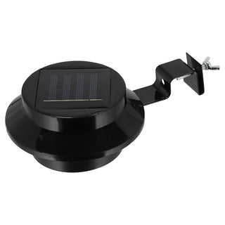 2/6x Solar Dachrinnenleuchte Set Dachrinnenbeleuchtung Lampe LED Leuchte Outdoorlicht