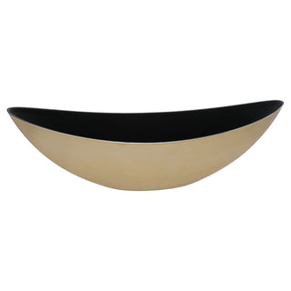 Deko Schale oval gold|silber/schwarz Größenwahl Kunststoff Pflanzschale Snackschale Obstschale