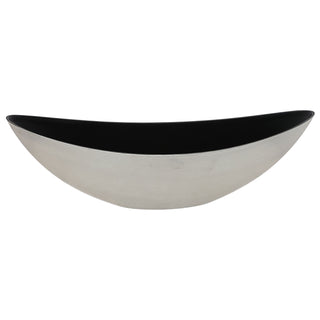 Deko Schale oval gold|silber/schwarz Größenwahl Kunststoff Pflanzschale Snackschale Obstschale