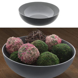 Deko Schale rund Farb-/Größenwahl  Ø:20/25/30cm Kunststoff Pflanzschale Snackschale Obstschale