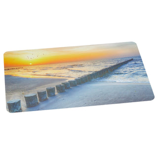 Platzmatte 8er Set "Maritim" 4 Motive á 2 Stück Platzset Tischauflage Tellerunterlage