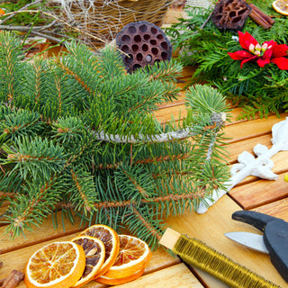Basteldraht auf Holzstab 50m Eisen silber/gold/grün/schwarz Wickeldraht Floristikdraht Draht zum Basteln Deko Gestecke Adventskranz Blumendekoration