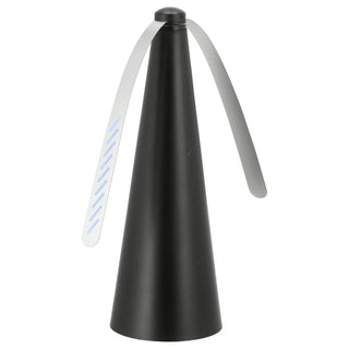 Fliegenwedler 9x26cm schwarz batteriebetrieben Fliegenabwehr Insektenschutz Fliegenvertreiber
