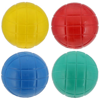 Boule Spiel Set 10teilig Kunststoff Wasserfüllung 8 Kugeln Ø7cm 2 Kugeln Ø3cm Aufbewahrungshalter Boccia