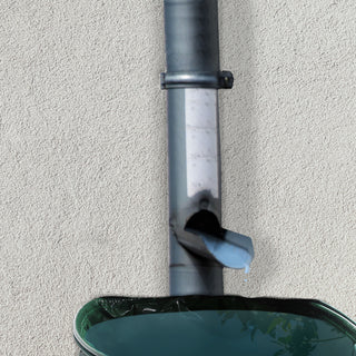 Regentonne faltbar Deckel Zapfhahn Zisterne 100 Liter 41x75x71cm grün Gartenzubehör Wassertank Tank Tonne