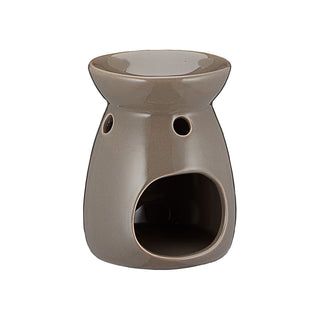 Duftlampe 3er Set Keramik H11cm schwarz beige weiß Aromalampe Raumduft