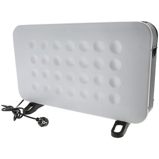 Konvektorheizung Style weiß schwarz 750/1250/2000W 60x40x26cm drei Heizstufe Stahlblech Temperatursteuerung Überhitzungsschutz AbschaltautomatikHeizung mobil