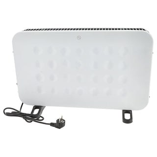 Konvektorheizung Style weiß schwarz 750/1250/2000W 60x40x26cm drei Heizstufe Stahlblech Temperatursteuerung Überhitzungsschutz AbschaltautomatikHeizung mobil