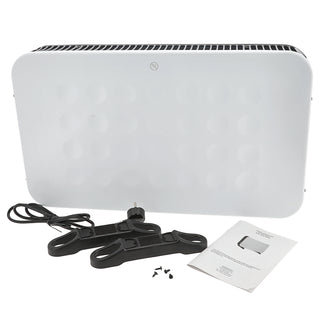 Konvektorheizung Style weiß schwarz 750/1250/2000W 60x40x26cm drei Heizstufe Stahlblech Temperatursteuerung Überhitzungsschutz AbschaltautomatikHeizung mobil