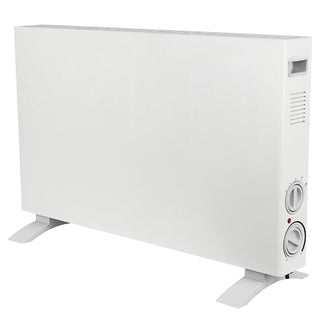 Konvektorheizung Basic groß weiß 1250W/2000W 68x45x22cm zwei Heizstufe Stahlblech Temperatursteuerung Überhitzungsschutz AbschaltautomatikHeizung mobil