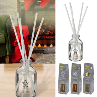 Raumduft Weihnachten 3er Set Vanille Lebkuchen Zimt Aromaduft Weihnachtsduft Diffuser