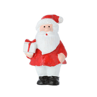 Mini Nikolaus Geschenktüte 24er Set Display H5cm Polyresin Tischdeko Gastgeschenk Geschenkdeko Weihnachtsmann Tannenbaum Stern Geschenk