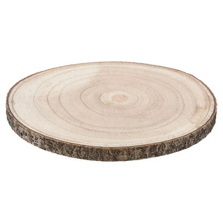 Baumscheibe 25x26x2cm Paulownia Holzscheibe Naturprodukt Scheibe Holz Holzplatte Dekoelement