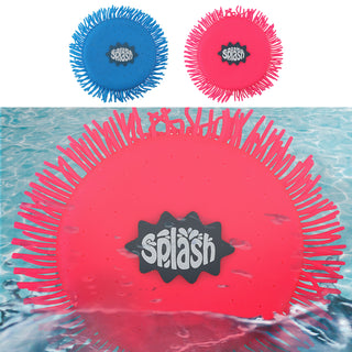 Wasser Frisbee "Splash" 2er Set Ø13cm pink blau Frisbeescheibe Wurfscheibe Flugscheibe Wasserspielzeug