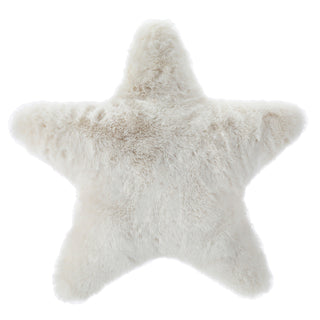 Dekokissen Stern 45x45cm Polyester creme 170g Füllung Kissen Sofakissen Dekokissen Kuschelkissen