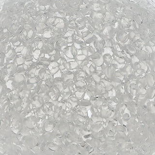 LED Deko Kugel Soft 3er Set Ø8cm warmweiß Kunststoff Metall Stimmungslicht Lichtkugel Lichtball Bruchglas-Optik