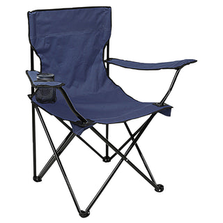 Campingstuhl faltbar blau/grün/schwarz 50x80x50cm Stahl pulverbeschichtet 600D Oxford Polyester Stuhl Getränkehalter Tragetasche bis 120KG
