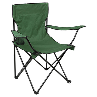 Campingstuhl faltbar blau/grün/schwarz 50x80x50cm Stahl pulverbeschichtet 600D Oxford Polyester Stuhl Getränkehalter Tragetasche bis 120KG