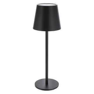 LED Tischleuchte weiß/schwarz 48 LEDs 9x26cm USB Ladefunktion Touchfunktion stufenlos dimmbar 3 Weißtöne 45 Lumen Tischbeleuchtung