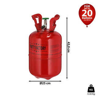 Ballongas Set 2024 Folienballon Zahlen 2x2 silber 1x0 + 1x4 gold Heliumflasche 140L Gasfüllung für 20 Ballons