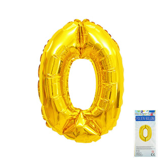 Folienballon Set 2024 Ballon Zahlen 2x2 silber 1x0 + 1x4 gold Luftballons Silvester Jahreswechsel Ballondekoration