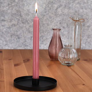 Stabkerze 20er Set weiß/creme/rosa/rubinrot/weinrot/grün/grau 2,1x22cm Paraffin Dekokerze Kerze Leuchterkerzen Wachskerze Echtwachs Brenndauer 7h