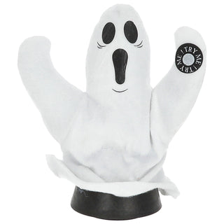 Geist tanzend singend 14x18x8cm ABS PP Polyester batteriebetrieben Halloween Gespenst Sound Bewegung Press Here Button Dekofigur