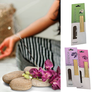 Räucherstäbchen 12er Set á 30 Stück 12x Halter L20cm Jasmin Lavendel Orchidee Duftstäbchen Duftstab Räucherstab