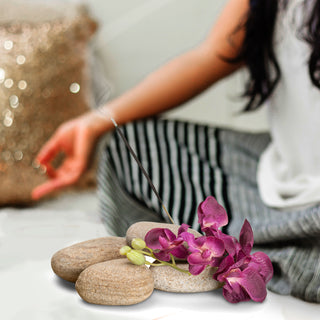 Räucherstäbchen 12er Set á 30 Stück 12x Halter L20cm Jasmin Lavendel Orchidee Duftstäbchen Duftstab Räucherstab