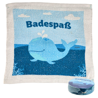 4/72x Magisches Handtuch 'Maritim' Set 4 maritime Motive 30x30cm Baumwolle Waschlappen Zaubertuch Zauberhandtuch Tuch