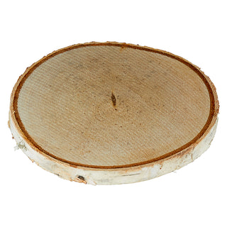 Baumscheibe 12er Set Birke Ø12x1cm Holzscheibe Naturprodukt Scheibe Holz Holzplatte Dekoelement