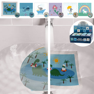 6/72x Magisches Handtuch 6 Motive 30x30cm Baumwolle Waschlappen Zaubertuch Zauberhandtuch Tuch