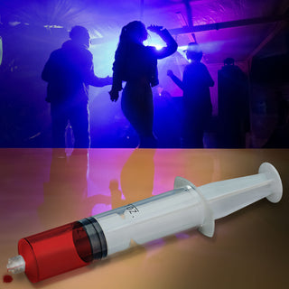 Shot Spritze 12er Set 30 ml Kunststoff transparent 4,5x14x2,5cm Partyshooter Trinkspiel Partyspiel