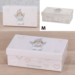 Boxenset 6er Set Schutzengel 6 Größen rechteckig Papier 900gsm Schachteln Boxen Geschenkboxen Aufbewahrungsboxen