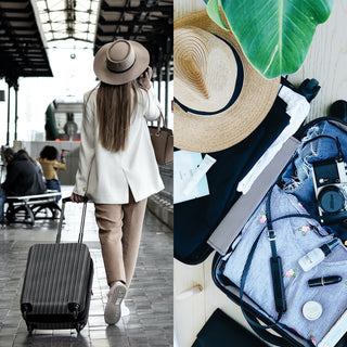 Reisekoffer Set rosegold/silber/anthrazit/schwarz 3 Größen 20/24/28 Zoll ABS Teleskopstange 4 Zwillingsrollen Zahlenschloss Koffer Kofferset
