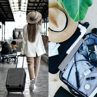 Reisekoffer Set rosegold/silber/anthrazit/schwarz 3 Größen 20/24/28 Zoll ABS Teleskopstange 4 Zwillingsrollen Zahlenschloss Koffer Kofferset
