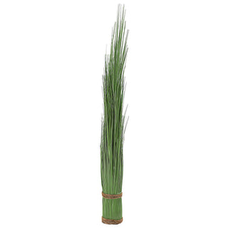 Kunstblume Grasbündel 2er Set 5x86cm Kunststoff Kordel Kunstgras Kunstpflanze Ziergras Deko-Gras