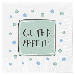 Servietten 'Sprüche' 4 Motive 80er Set 33x33cm 3-lagig Papierserviette stoffähnlich Tuch Herzenssprüche Tischdeko