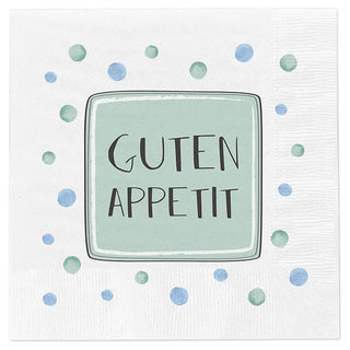 Servietten 'Sprüche' 4 Motive 80er Set 33x33cm 3-lagig Papierserviette stoffähnlich Tuch Herzenssprüche Tischdeko