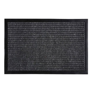 1/4x Fußmatte Läufer 40x60cm grau Polyamid Gummi Schmutzfangmatte Schmutzfänger Sauberlaufmatte Innen